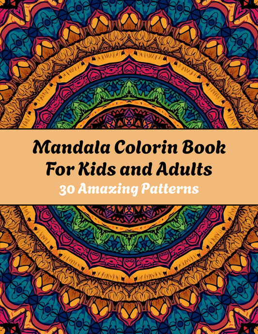 Mandala Coloring Book - ColorinParadise