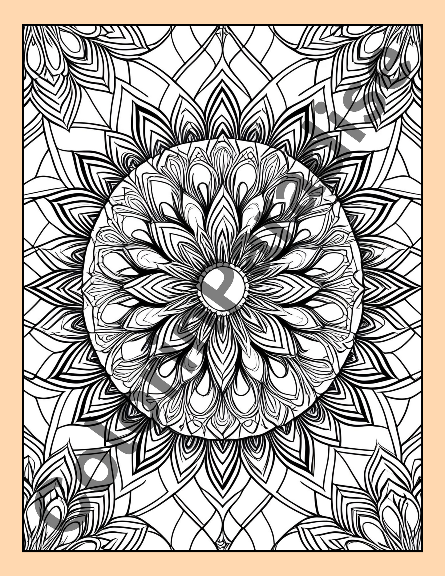 Mandala Coloring Book - ColorinParadise