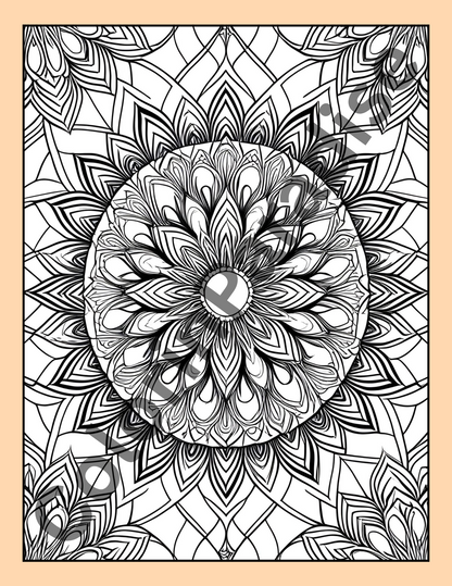 Mandala Coloring Book - ColorinParadise